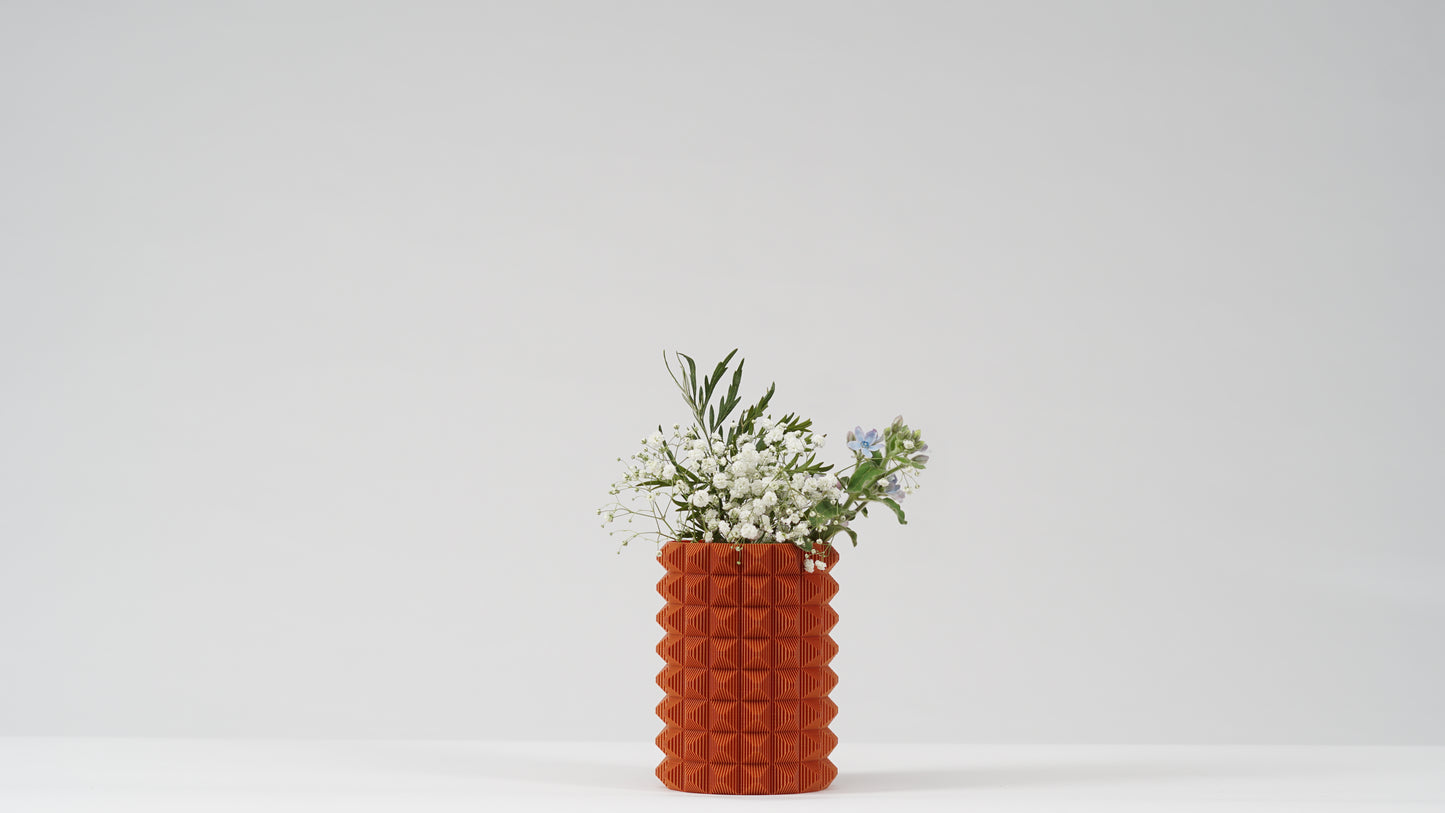 Porcupine vase