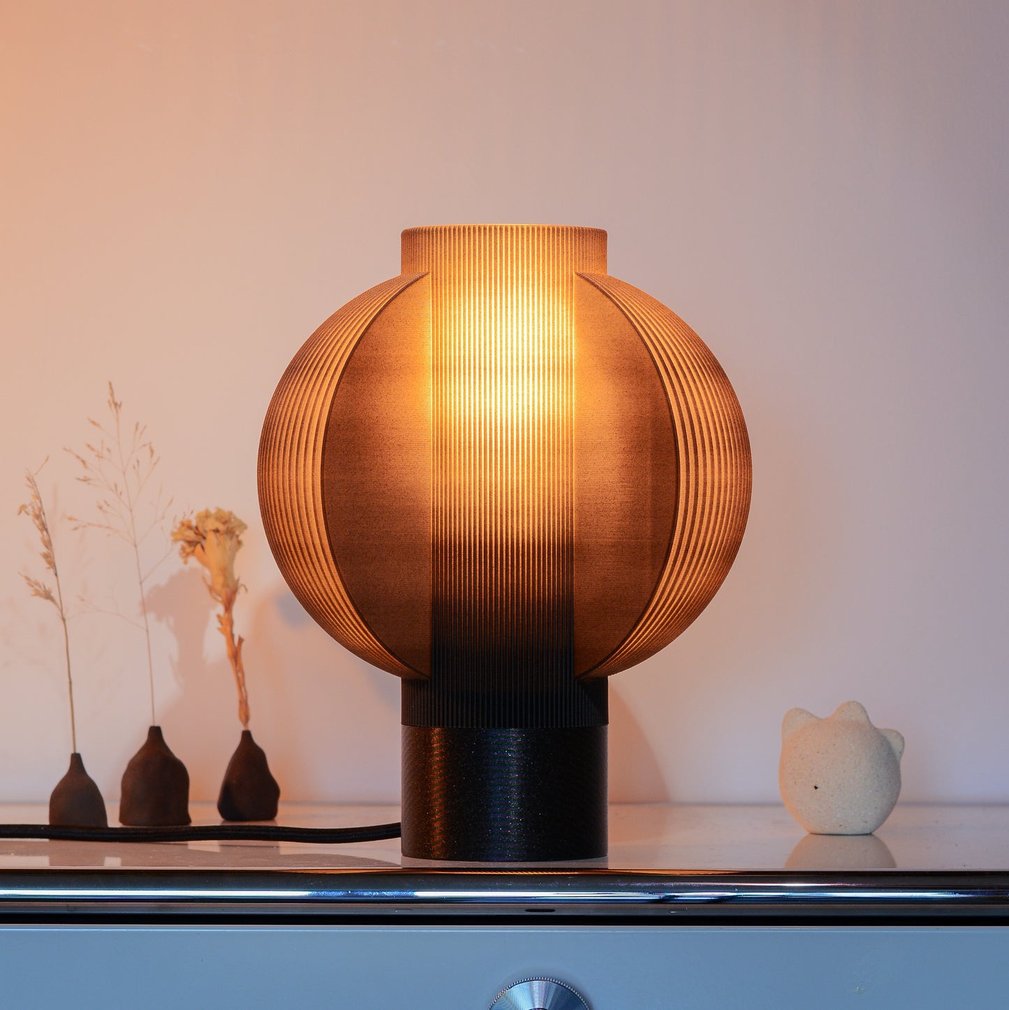 Black Lemon Table Lamp