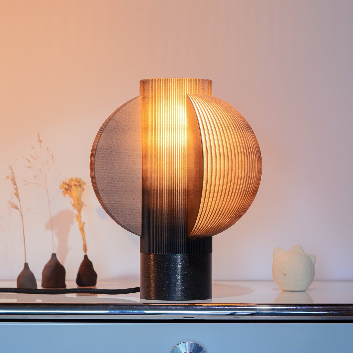 Black Lemon Table Lamp