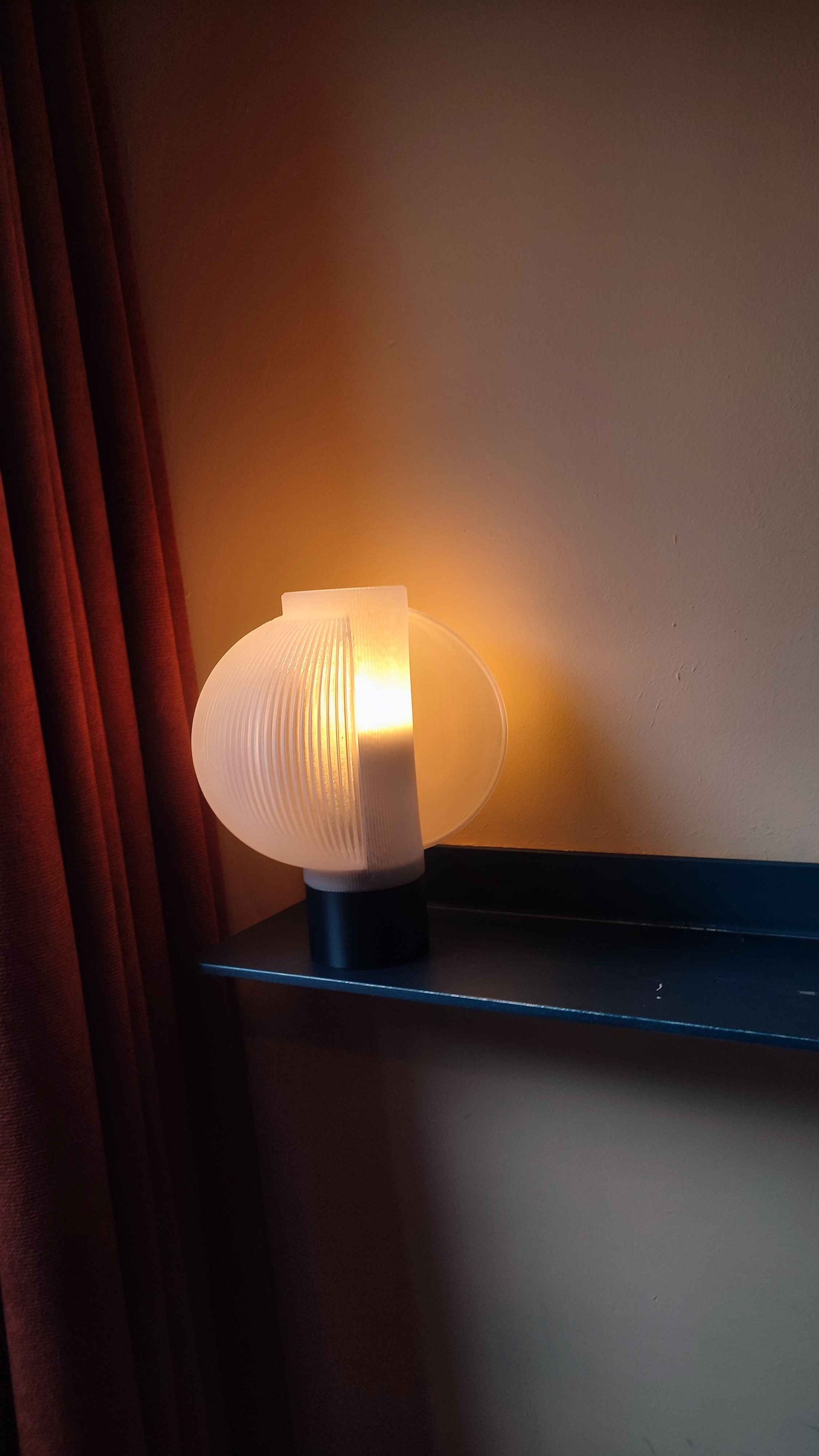 Black Lemon Table Lamp