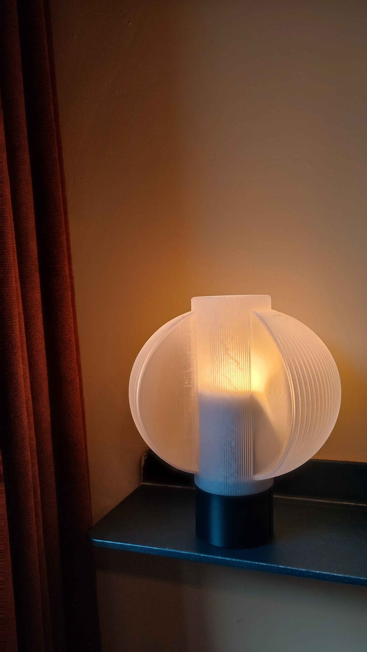 Black Lemon Table Lamp