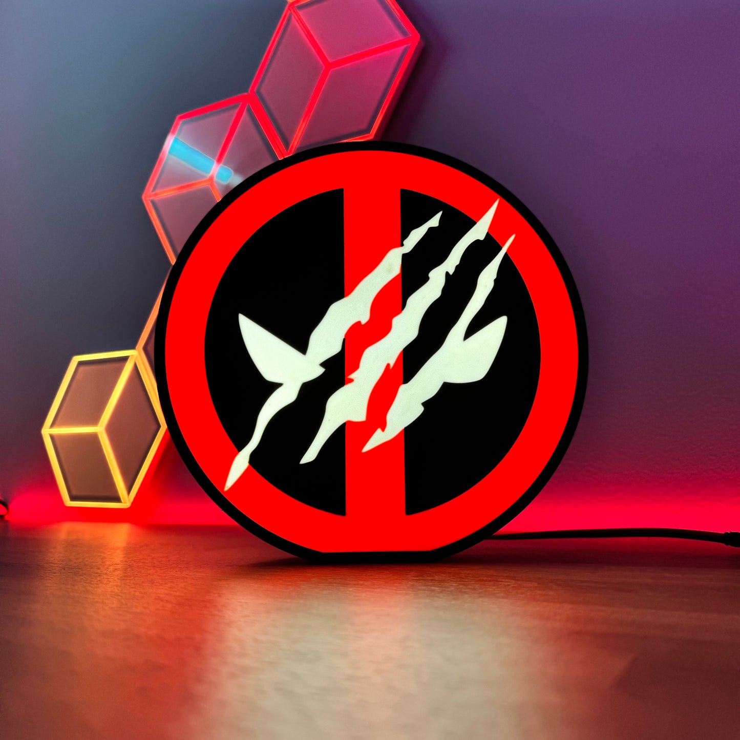Deadpool Wolve lightbox