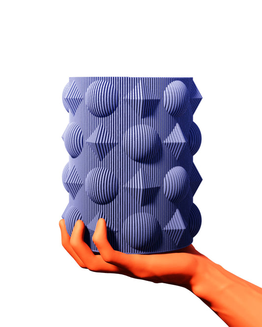 Orbicube vase