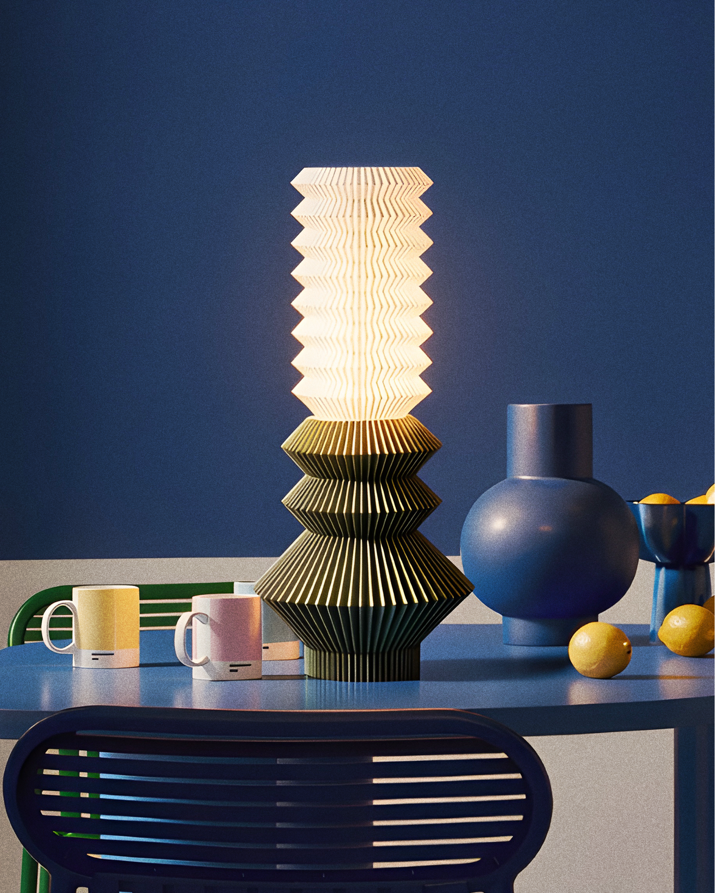 Hikari Tower Table Lamp