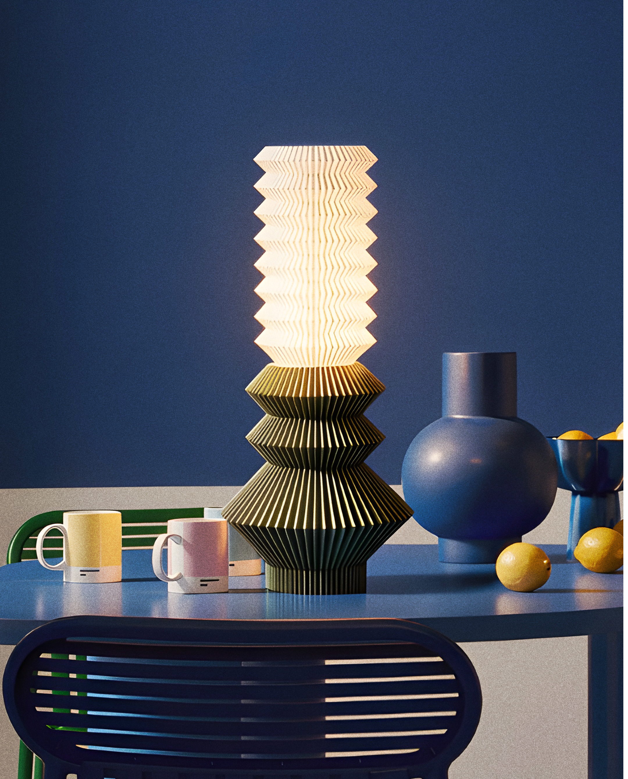 Hikari Tower Table Lamp