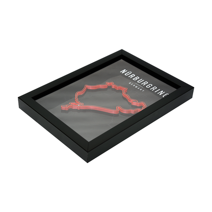 Nurburgring F1 Track 3D Wall Frame