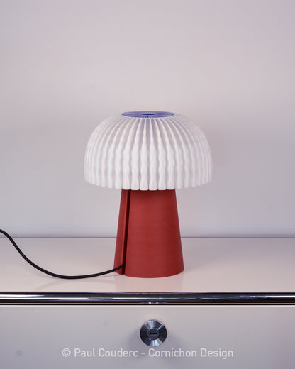 orange table lamp 2