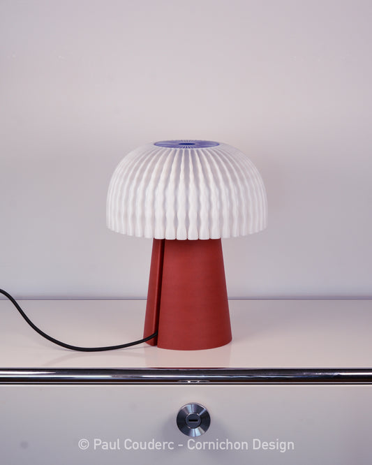 orange table lamp 2