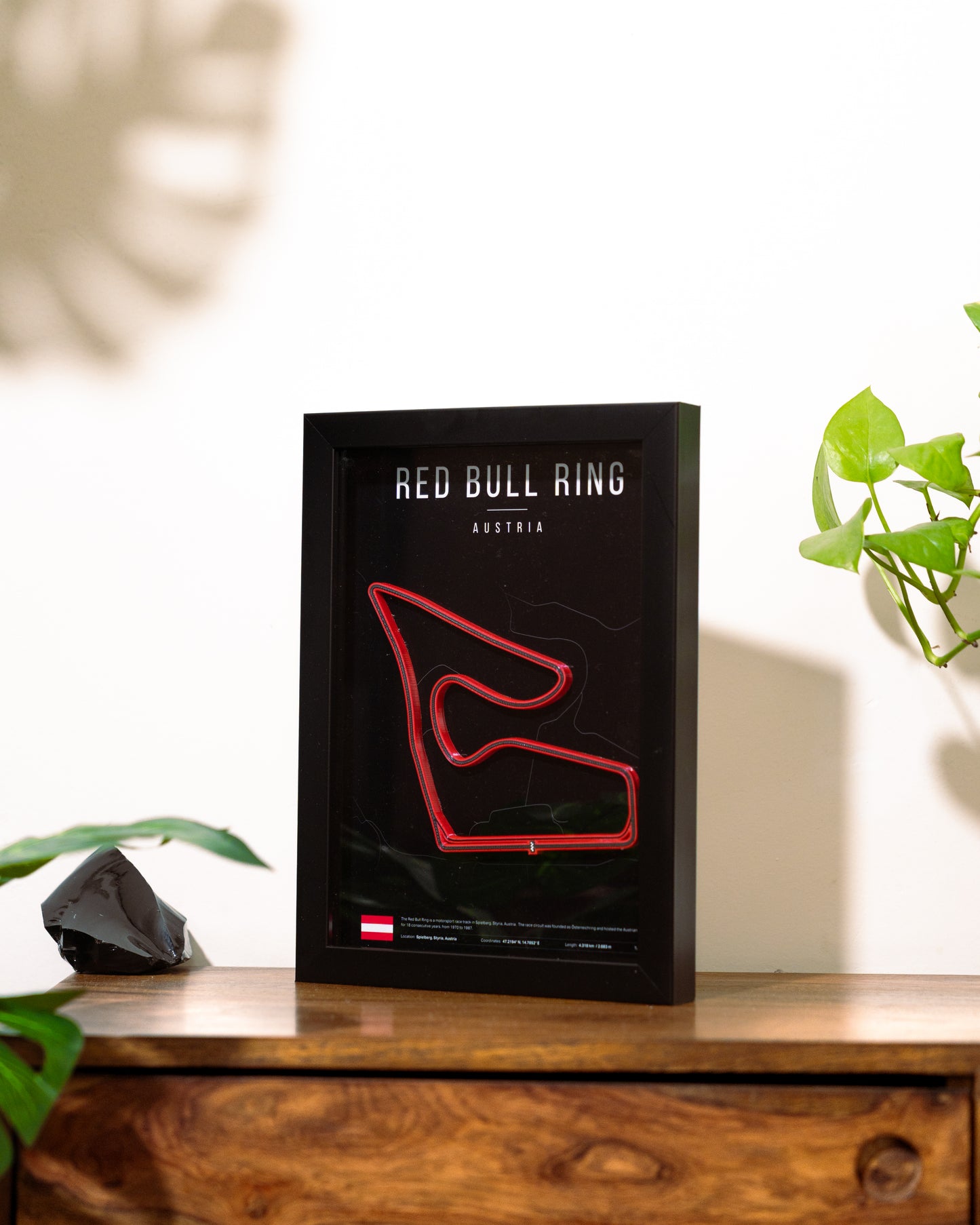 Red Bull Ring F1 Track 3D Wall Frame