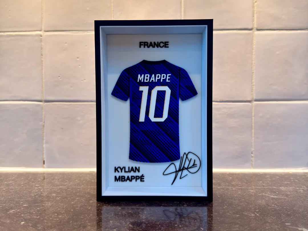 Kylian Mbappé - France - Jersey Frame 2026 WC