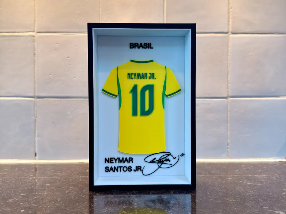 Neymar Santos Júnior - Brazil - Jersey Frame 2026 WC
