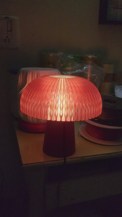Orange Table Lamp